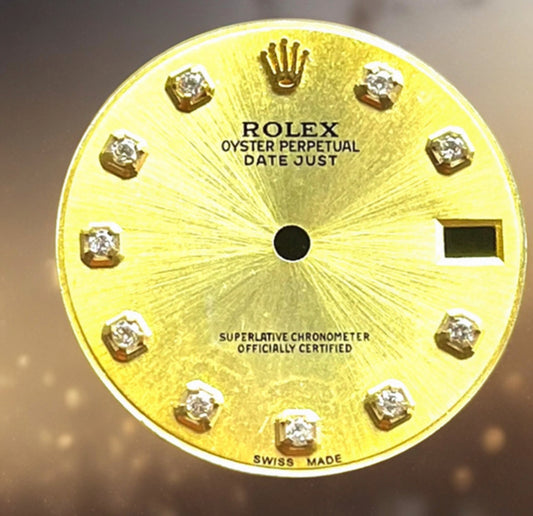 Gold & Diamond Dial for Rolex Datejust